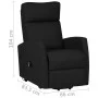 Hebestuhl aus schwarzem Stoff von vidaXL, Sessel - Ref: Foro24-329607, Preis: 312,70 €, Rabatt: %