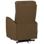 Sillón elevable tela marrón de vidaXL, Sillones - Ref: Foro24-329609, Precio: 283,76 €, Descuento: %