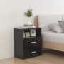 Mesitas de noche 2 unidades negro 50x32x60 cm de vidaXL, Mesitas de noche - Ref: Foro24-803275, Precio: 92,06 €, Descuento: %