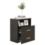Mesitas de noche 2 unidades negro 50x32x60 cm de vidaXL, Mesitas de noche - Ref: Foro24-803275, Precio: 92,06 €, Descuento: %