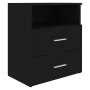 Nightstands 2 units black 50x32x60 cm by vidaXL, Nightstands - Ref: Foro24-803275, Price: 90,48 €, Discount: %