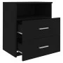 Nightstands 2 units black 50x32x60 cm by vidaXL, Nightstands - Ref: Foro24-803275, Price: 90,48 €, Discount: %