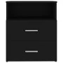 Nightstands 2 units black 50x32x60 cm by vidaXL, Nightstands - Ref: Foro24-803275, Price: 90,48 €, Discount: %