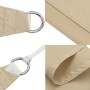 Toldo de vela cuadrado tela Oxford beige 4x4 m en Sombrillas | Comprar online en Foru.es