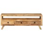 Mueble de TV madera maciza de mango 110x30x40 cm de vidaXL, Muebles TV - Ref: Foro24-337064, Precio: 263,86 €, Descuento: %