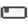 Child bed safety rail dark gray fabric 140x25 cm by vidaXL, Safety railings - Ref: Foro24-10228, Price: 43,32 €, Discount: %