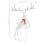 Reno decorativo de Navidad blanco 120 LEDs blanco frío de vidaXL, Luces de Navidad - Ref: Foro24-329769, Precio: 63,96 €, Des...