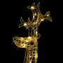 Reno de Navidad 90 LEDs acrílico 60x16x100 cm de vidaXL, Luces de Navidad - Ref: Foro24-329777, Precio: 73,82 €, Descuento: %