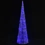 Cono de luz LED de pirámide decorativo acrílico azul 90 cm de vidaXL, Luces de Navidad - Ref: Foro24-329803, Precio: 38,26 €,...