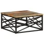 Mesa de centro de madera maciza reciclada 68x68x35 cm de vidaXL, Mesas de centro - Ref: Foro24-330075, Precio: 113,26 €, Desc...