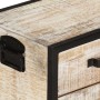 Mueble de TV de madera maciza de acacia 110x30x41 cm de vidaXL, Muebles TV - Ref: Foro24-330081, Precio: 123,29 €, Descuento: %