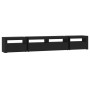 Mueble de TV con luces LED Negro 240x35x40 cm de vidaXL, Muebles TV - Ref: Foro24-3152723, Precio: 181,10 €, Descuento: %