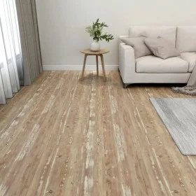 Tarimas de suelo autoadhesivas 20 unidades PVC 1,86 m² marrón de vidaXL, Suelos y moquetas - Ref: Foro24-330128, Precio: 36,6...