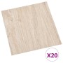 Tarimas autoadhesivas 20 unidades PVC 1,86 m² marrón claro de vidaXL, Suelos y moquetas - Ref: Foro24-330135, Precio: 41,95 €...