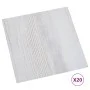 Tarimas autoadhesivas 20 piezas PVC 1,86 m² gris claro de vidaXL, Suelos y moquetas - Ref: Foro24-330145, Precio: 36,12 €, De...
