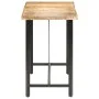 Solid mango wood bar table, rough texture, 180x70x107 cm by vidaXL, Kitchen and dining tables - Ref: Foro24-286613, Price: 37...