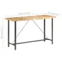 Solid mango wood bar table, rough texture, 180x70x107 cm by vidaXL, Kitchen and dining tables - Ref: Foro24-286613, Price: 37...
