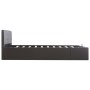 Cama canapé hidráulica cuero sintético gris 160x200 cm de vidaXL, Camas y somieres - Ref: Foro24-285526, Precio: 350,07 €, De...