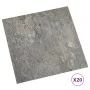 Tarimas de suelo autoadhesivas 20 uds PVC gris 1,86 m² de vidaXL, Suelos y moquetas - Ref: Foro24-330148, Precio: 33,26 €, De...