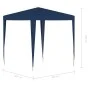 Carpa de celebraciones azul 2x2 m de vidaXL, Carpas y cenadores - Ref: Foro24-48501, Precio: 52,10 €, Descuento: %