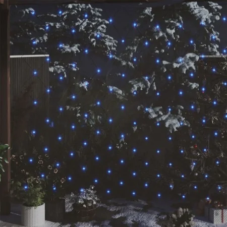 Christmas light network 544 blue LEDs 4x4m indoor/outdoor by vidaXL, Hoses and string lights - Ref: Foro24-328784, Price: 50,...