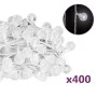 Guirnalda de luces globos 8 funciones 40 m 400 LEDs blanco frío de vidaXL, Luces de Navidad - Ref: Foro24-328815, Precio: 39,...