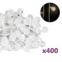 Guirnalda de luces globos 8 funciones 40m 400 LED blanco cálido de vidaXL, Luces de Navidad - Ref: Foro24-328814, Precio: 43,...
