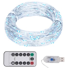 Tira de luces con 300 LED PVC blanco frío 30 m de vidaXL, Luces de Navidad - Ref: Foro24-330051, Precio: 19,97 €, Descuento: %