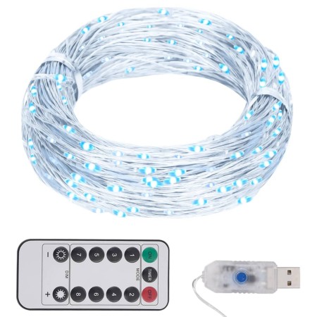 Tira de luces con 300 LED PVC blanco frío 30 m de vidaXL, Luces de Navidad - Ref: Foro24-330051, Precio: 19,97 €, Descuento: %