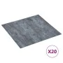Tarimas de suelo autoadhesivas 20 uds PVC mármol gris 1,86 m² de vidaXL, Suelos y moquetas - Ref: Foro24-330160, Precio: 34,7...
