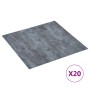 Tarimas de suelo autoadhesivas 20 uds PVC mármol gris 1,86 m² de vidaXL, Suelos y moquetas - Ref: Foro24-330160, Precio: 35,4...