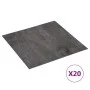 Selbstklebender Bodenbelag 20 Stk. braunes PVC 1,86 m² von vidaXL, Böden und Teppiche - Ref: Foro24-330162, Preis: 35,37 €, R...