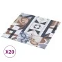 Self-adhesive pallets 20 units PVC 1.86 m² single-color print by vidaXL, Floors and carpets - Ref: Foro24-330168, Price: 37,3...