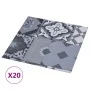 Tarimas autoadhesivas 20 uds PVC estampado coloreado 1,86 m² de vidaXL, Suelos y moquetas - Ref: Foro24-330169, Precio: 37,04...