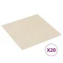 Selbstklebende Paletten 20 Einheiten PVC 1,86 m² beige von vidaXL, Böden und Teppiche - Ref: Foro24-330173, Preis: 43,11 €, R...