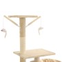 Rascador para gatos poste rascador de sisal 230-250 cm beige en Mobiliario para gatos | Comprar online en Foru.es