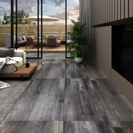 Lamas para suelo PVC autoadhesivas 5,21m² 2mm madera industrial de vidaXL, Suelos y moquetas - Ref: Foro24-330189, Precio: 67...