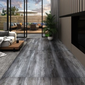 Lamas para suelo PVC autoadhesivas 5,21 m² 2 mm gris brillante de vidaXL, Suelos y moquetas - Ref: Foro24-330190, Precio: 65,...