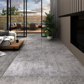 Lamas para suelo PVC autoadhesivas 5,21 m² 2 mm gris hormigón de vidaXL, Suelos y moquetas - Ref: Foro24-330193, Precio: 75,4...