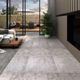 Self-adhesive PVC floor planks 5.21 m² 2mm earth gray by vidaXL, Floors and carpets - Ref: Foro24-330194, Price: 83,08 €, Dis...