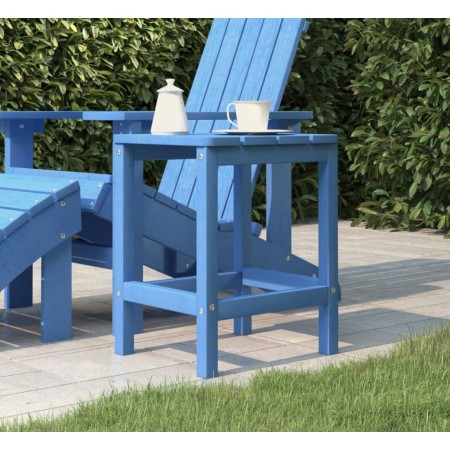 Mesa de jardín Adirondack HDPE azul agua 38x38x46 cm en Mesas de jardín | Comprar online en Foru.es