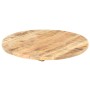 Superficie de mesa redonda madera maciza de mango 25-27 mm 60cm de vidaXL, Tableros para mesas - Ref: Foro24-286006, Precio: ...
