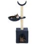 Rascador para gatos con poste de sisal 105 cm azul en Mobiliario para gatos | Comprar online en Foru.es