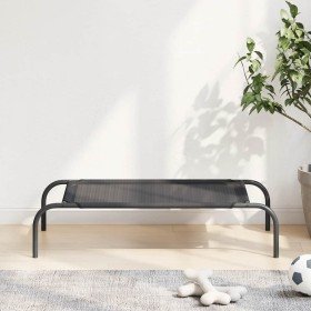 Cama de perro elevada negra textilene S en Camas para perros | Comprar online en Foru.es