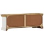 Mueble de TV madera maciza de mango 110x30x40 cm de vidaXL, Muebles TV - Ref: Foro24-337848, Precio: 257,91 €, Descuento: %