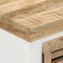 Mueble de TV madera maciza de mango 110x30x40 cm de vidaXL, Muebles TV - Ref: Foro24-337848, Precio: 257,91 €, Descuento: %
