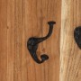 Percheros 2 unidades madera maciza de acacia 38x100 cm de vidaXL, Percheros para sombreros y abrigos - Ref: Foro24-337854, Pr...
