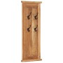 Percheros 2 unidades madera maciza de acacia 38x100 cm de vidaXL, Percheros para sombreros y abrigos - Ref: Foro24-337854, Pr...