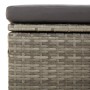 Set de muebles de jardín 3 pzas y cojines ratán sintético gris en Sofás de exterior | Comprar online en Foru.es