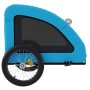 Remolque de bicicleta mascotas hierro tela Oxford azul de vidaXL, Cochecitos para mascotas - Ref: Foro24-93960, Precio: 101,2...
